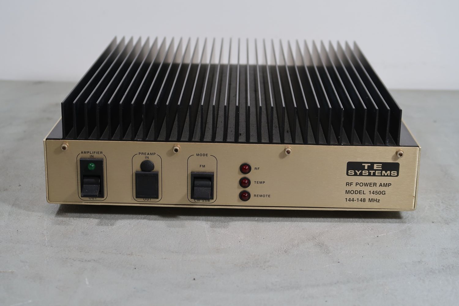 U18866 Used TE Systems Model 1450G 144-148MHz RF Power Amplifier