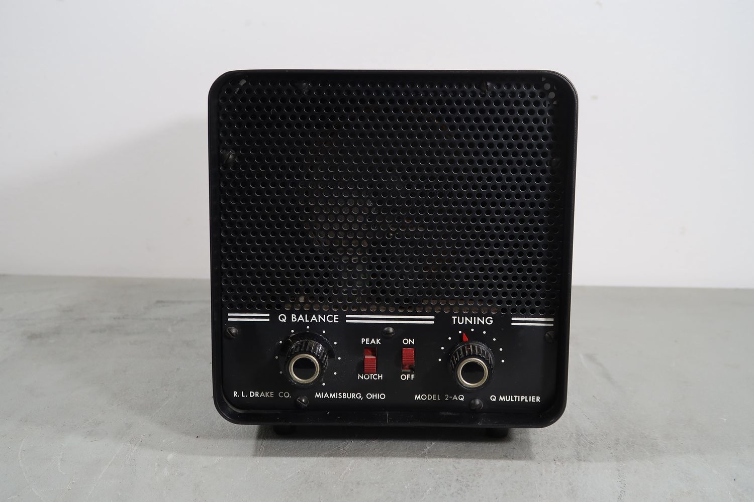 U18880 AS IS Untested R.L. Drake Model 2-AQ Speaker &amp; Q Multiplier