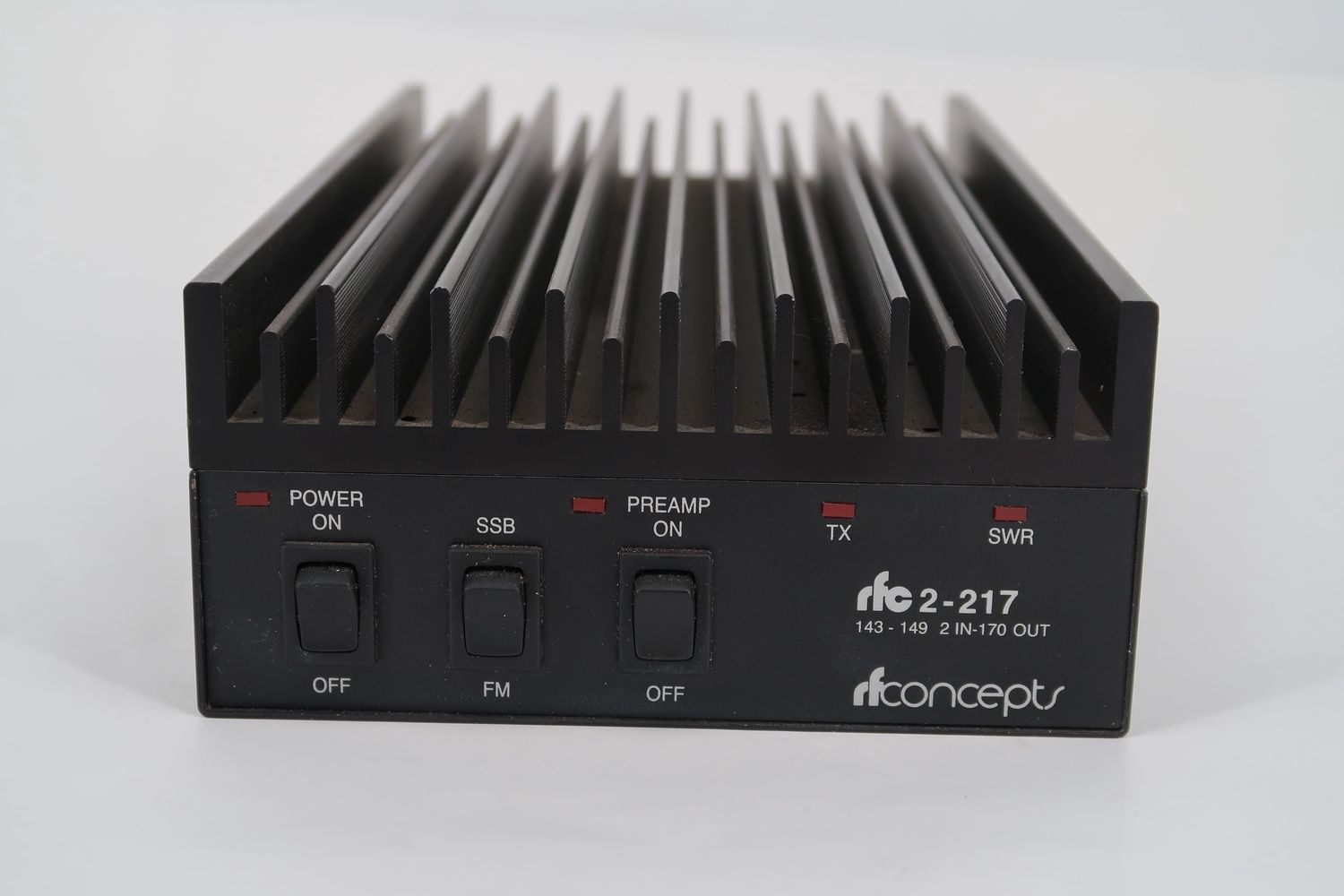 U18889 Used RF Concepts Model 2-217 143-149MHz Compact Amplifier 2 in 170 Out