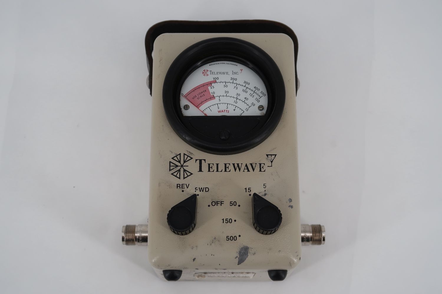 U18904 Used Telewave Model 44A Wattmeter 20-1000MHz 50 Ohm Impedance