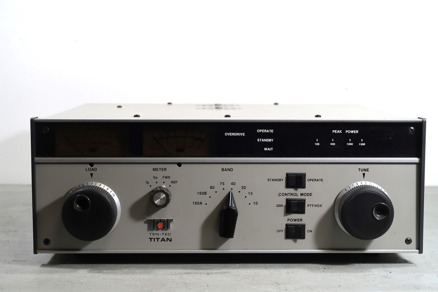 U18911 Used Ten-Tec Model 425 Titan Power Amplifier w/ Power Supply