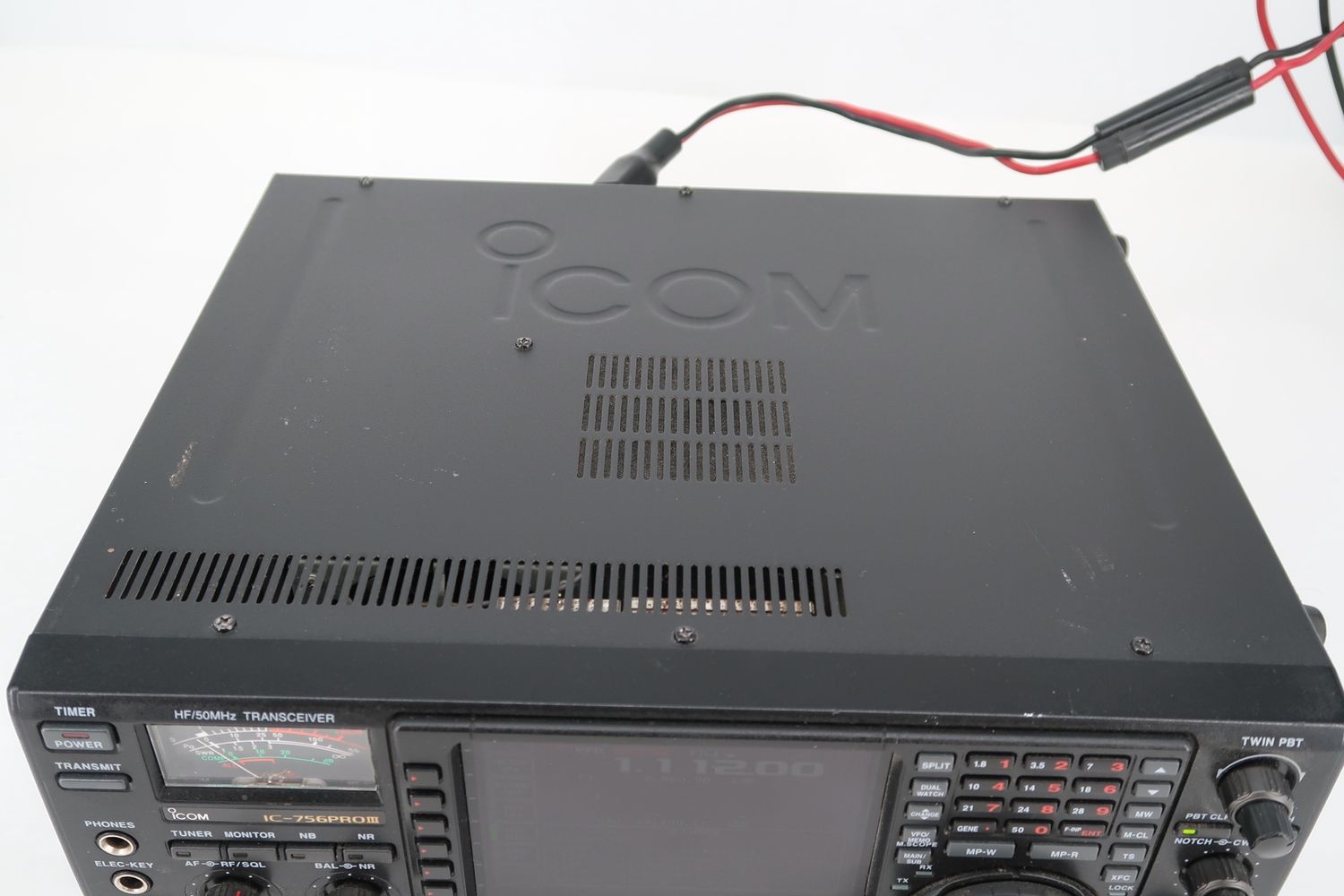 Icom IC-756PROⅡ 50M/HFトランシーバー U18942 AS IS Icom IC-756ProIII HF/6m Transceiver