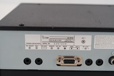 U18952 Used Icom IC-R75 All-Mode Communications Receiver w/ DSP