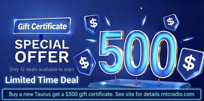 $500 Gift Certificate! Buy a new SPE Expert 1.5K-FA Taurus