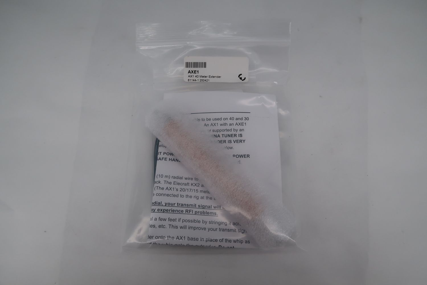 U18969 Never Used Elecraft AXE1 Model AX1 40m Extender Unit