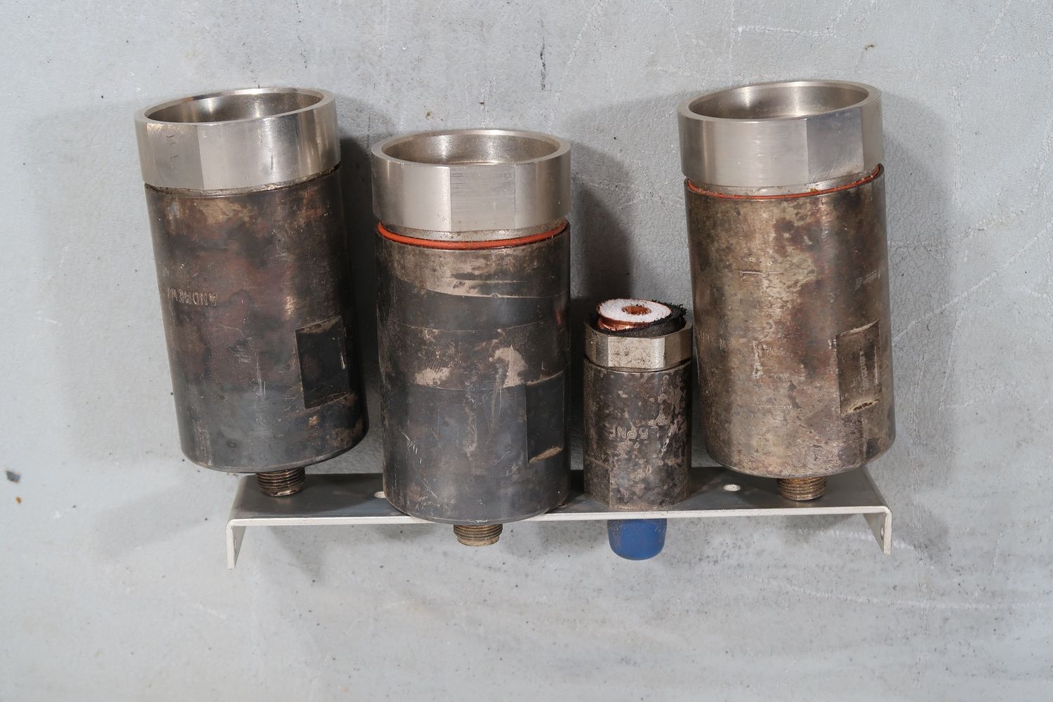 U18982 Used Set of 3 Andrew L7PNF  Coax to N-Female Connectors w/ Extra L5PNF