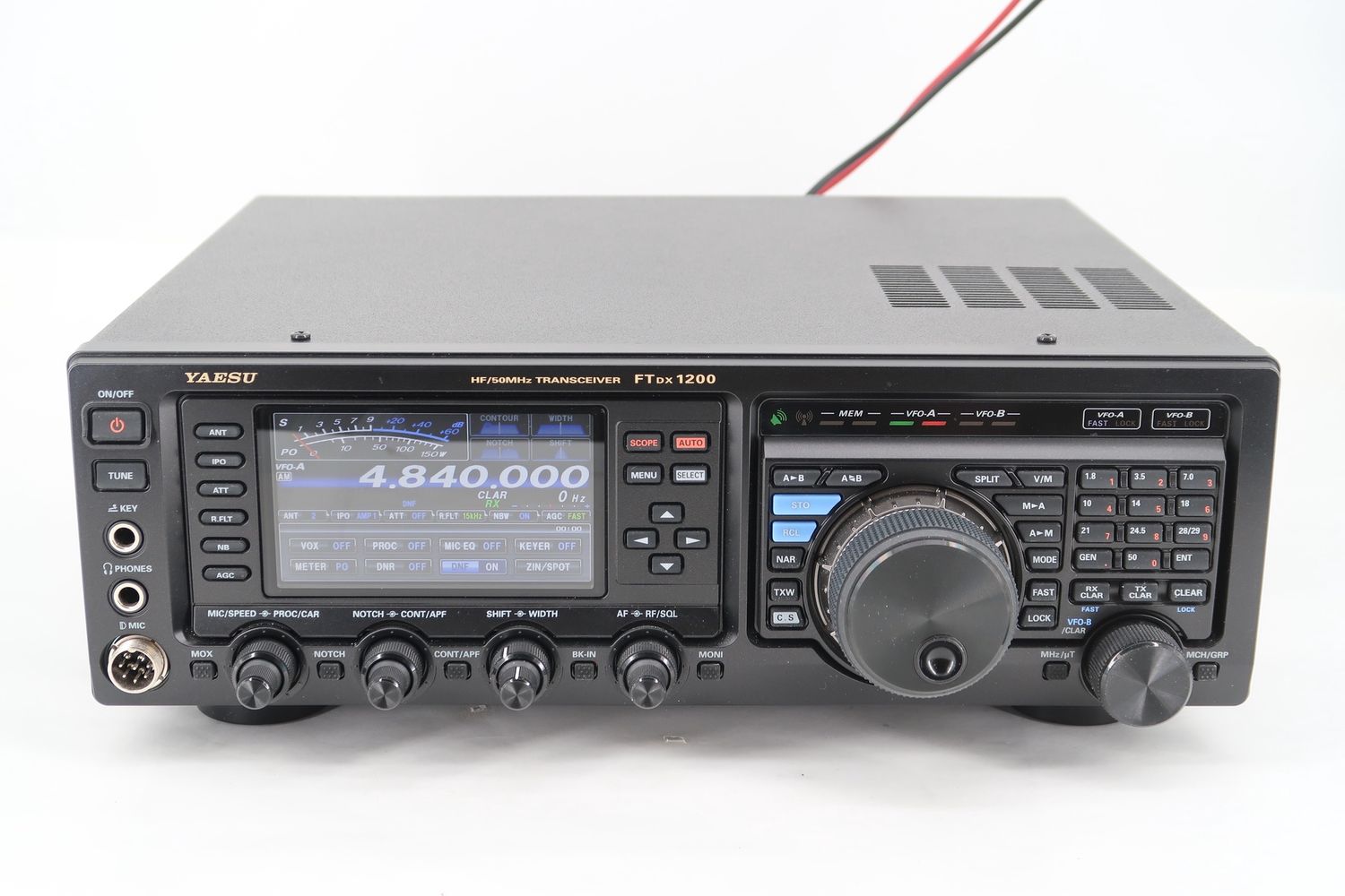 U18997 Used Yaesu FTDX1200 HF/6 Meter Transceiver with FFT-1