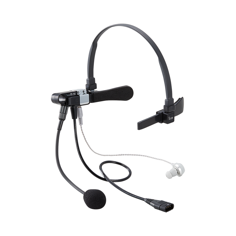 IO-66 Icom Overstock HS-102 Earphone Headset (Needs OPC-2359)