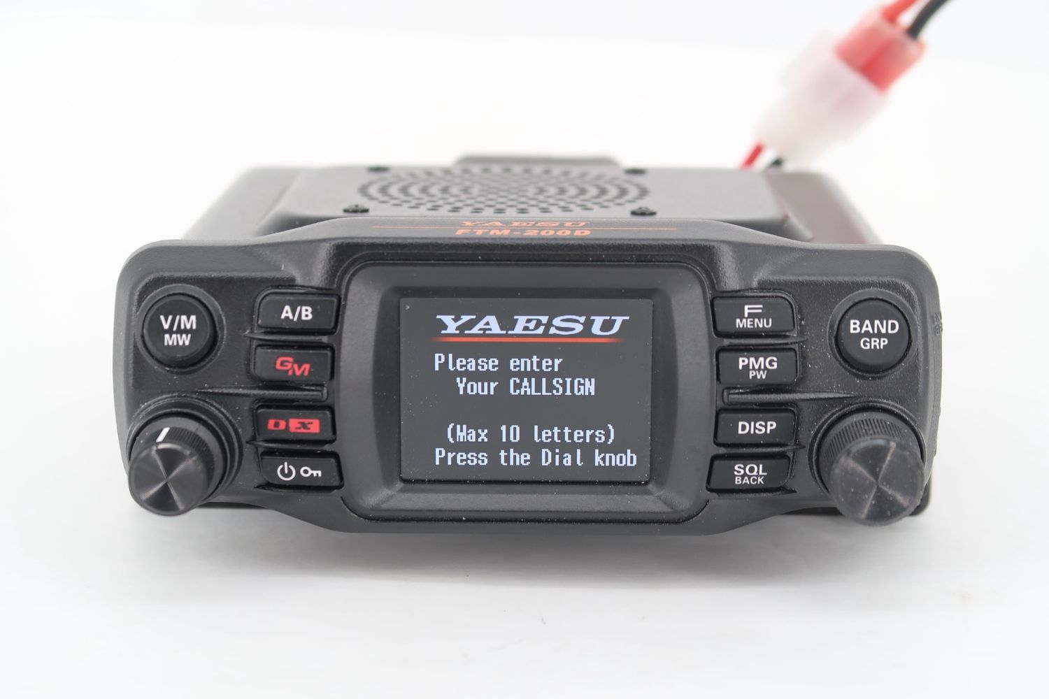 U19002 Used Yaesu FTM-200DR Mobile Dual Band Digital Transceiver