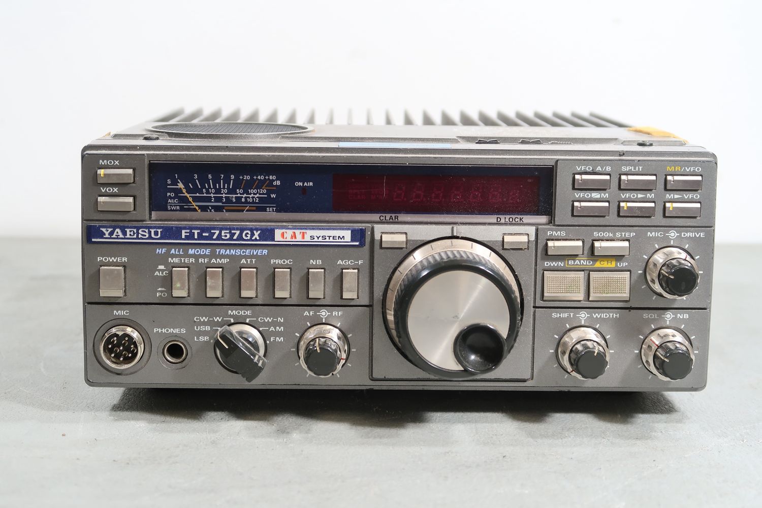U19009 AS IS Untested Yaesu FT-757GX HF All-Mode Transceiver