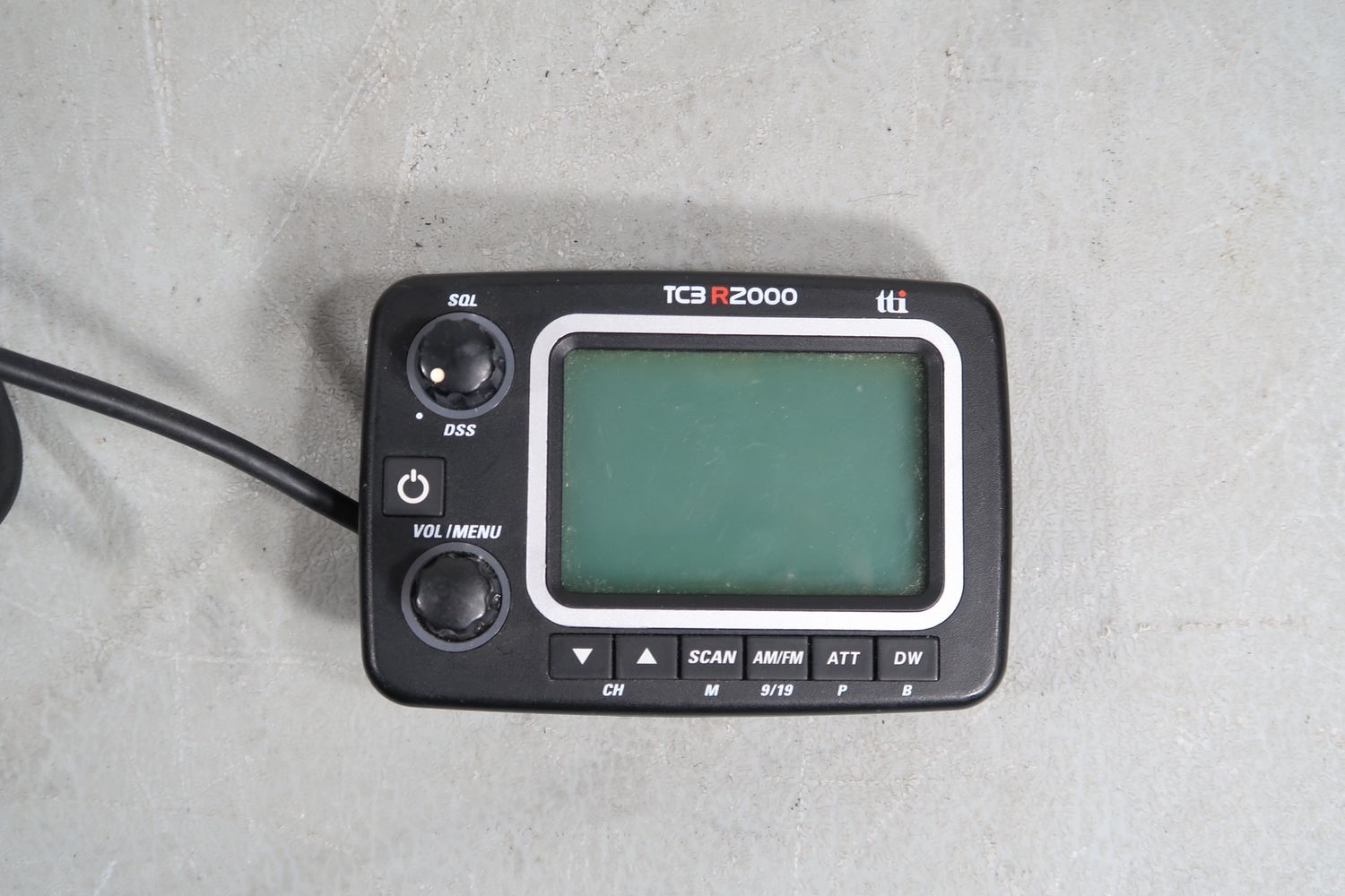 U19045 AS IS Untested TTI TCB-R2000 Remote Control CB Radio