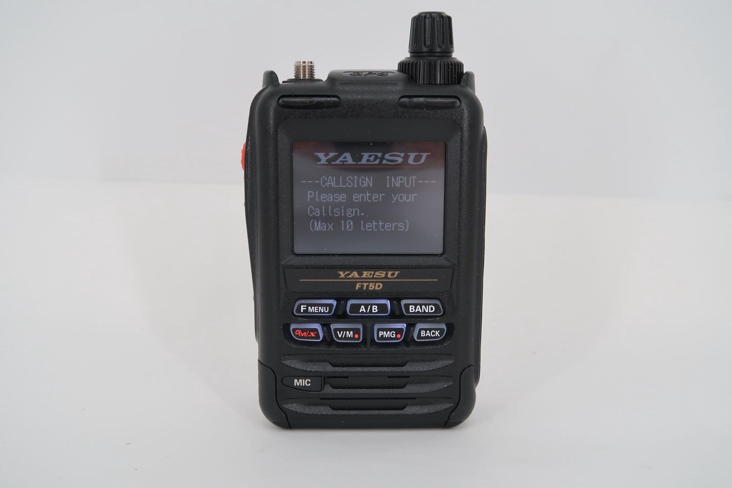 U19047 Used Yaesu FT5DR Dual Band Digital Transceiver