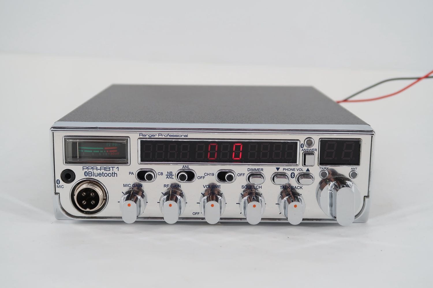 U19055 AS IS Ranger Professional PPR-RBT1 Bluetooth  AM 40Ch. CB Radio