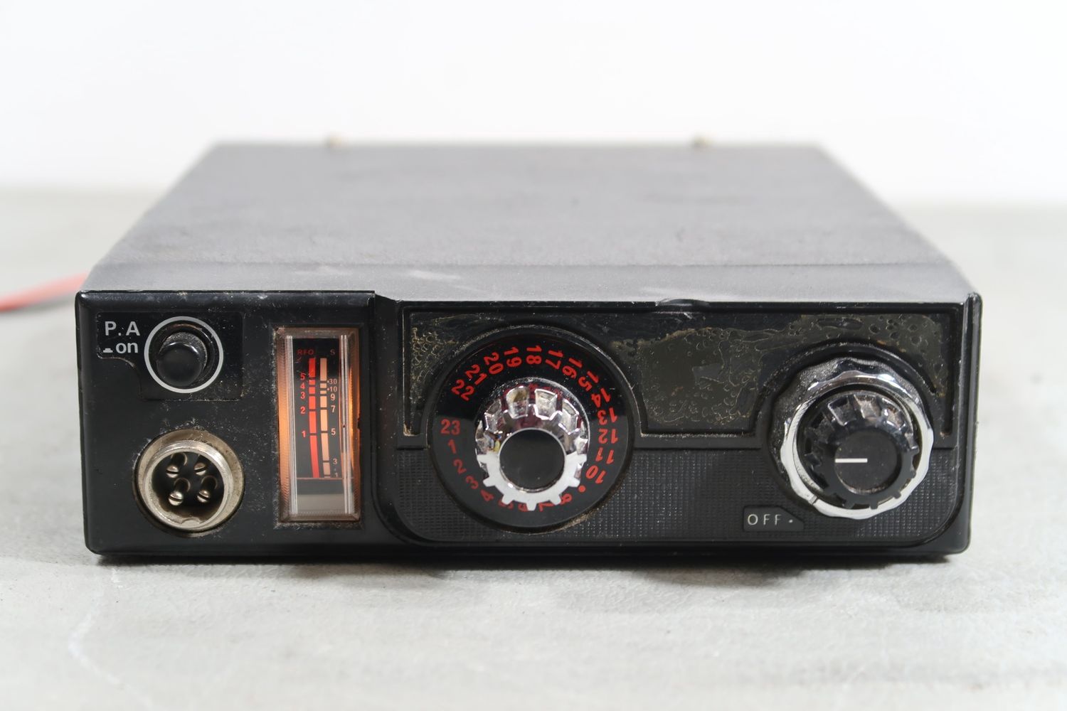 U19056 AS IS Untested Pearce-Simpson Model 2302 23 Channel CB Radio