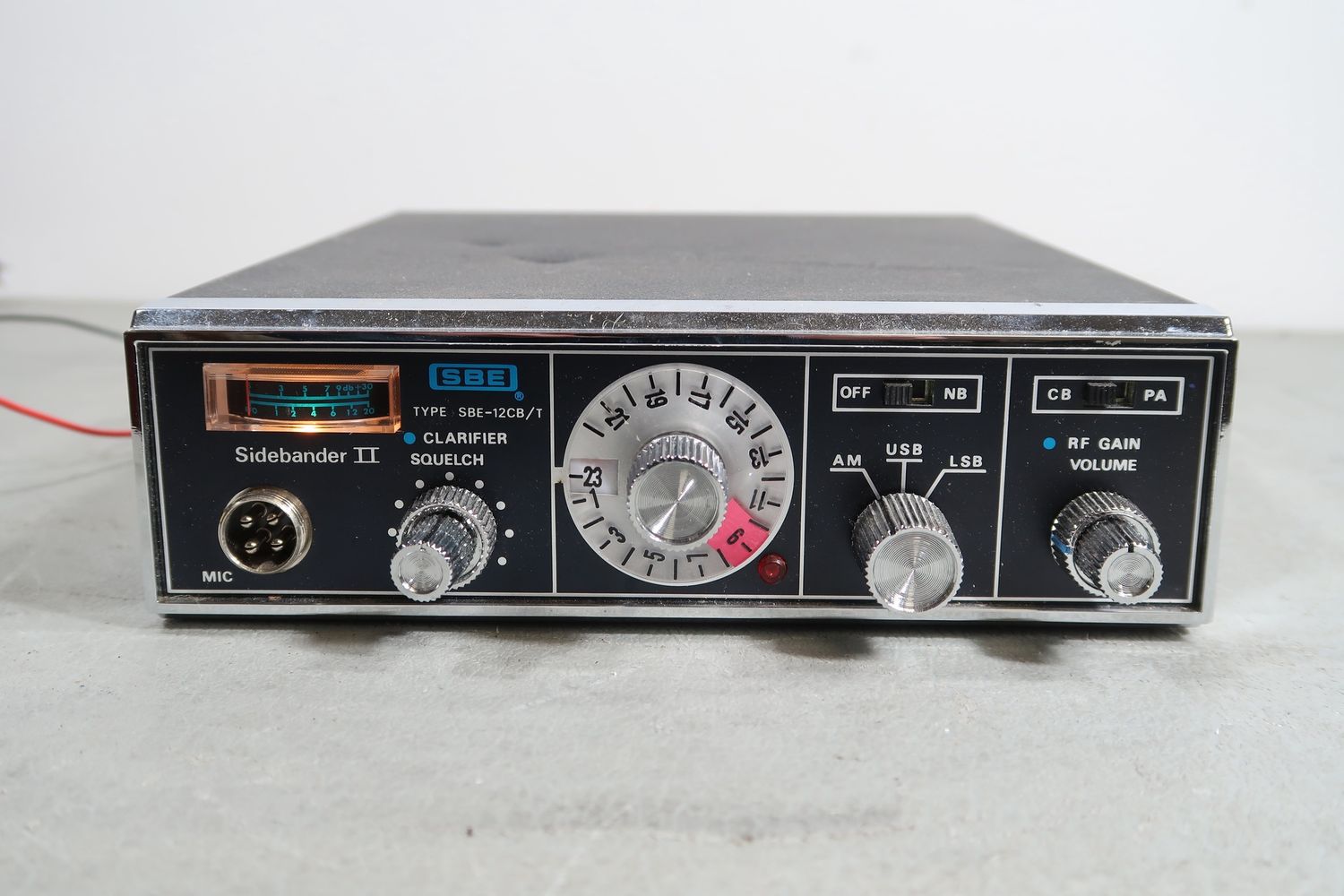 U19066 AS IS Untested SBE-12CB/T Sidebander II 23 Channel SSB/AM Radio
