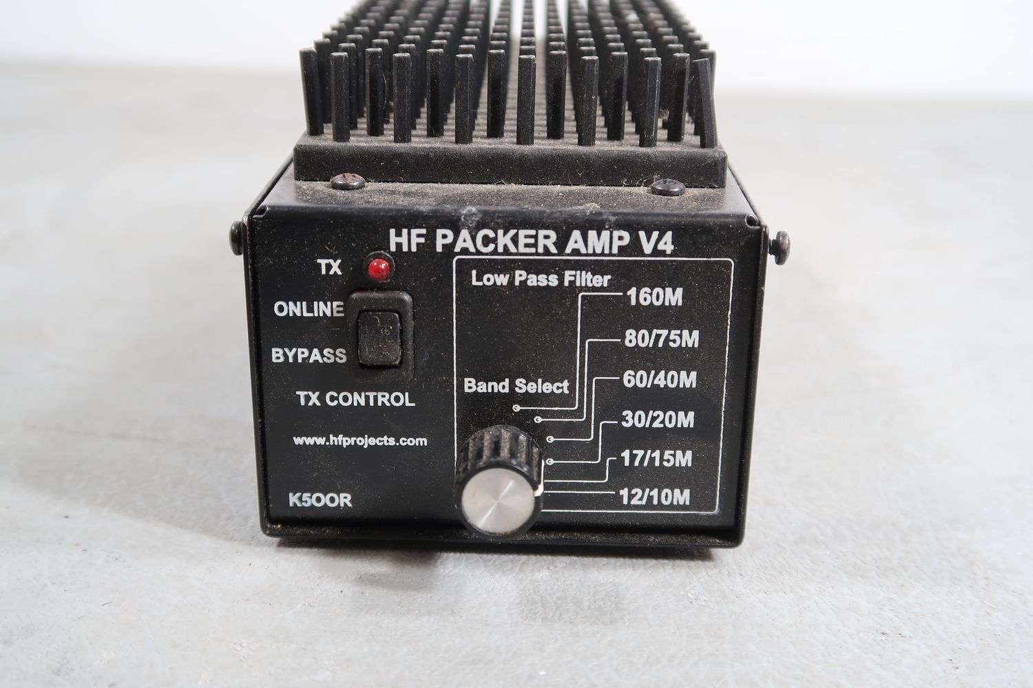 U19078 Used HF Packer V4 K5OOR Compact Linear Amplifier 2.5W In 35W Out