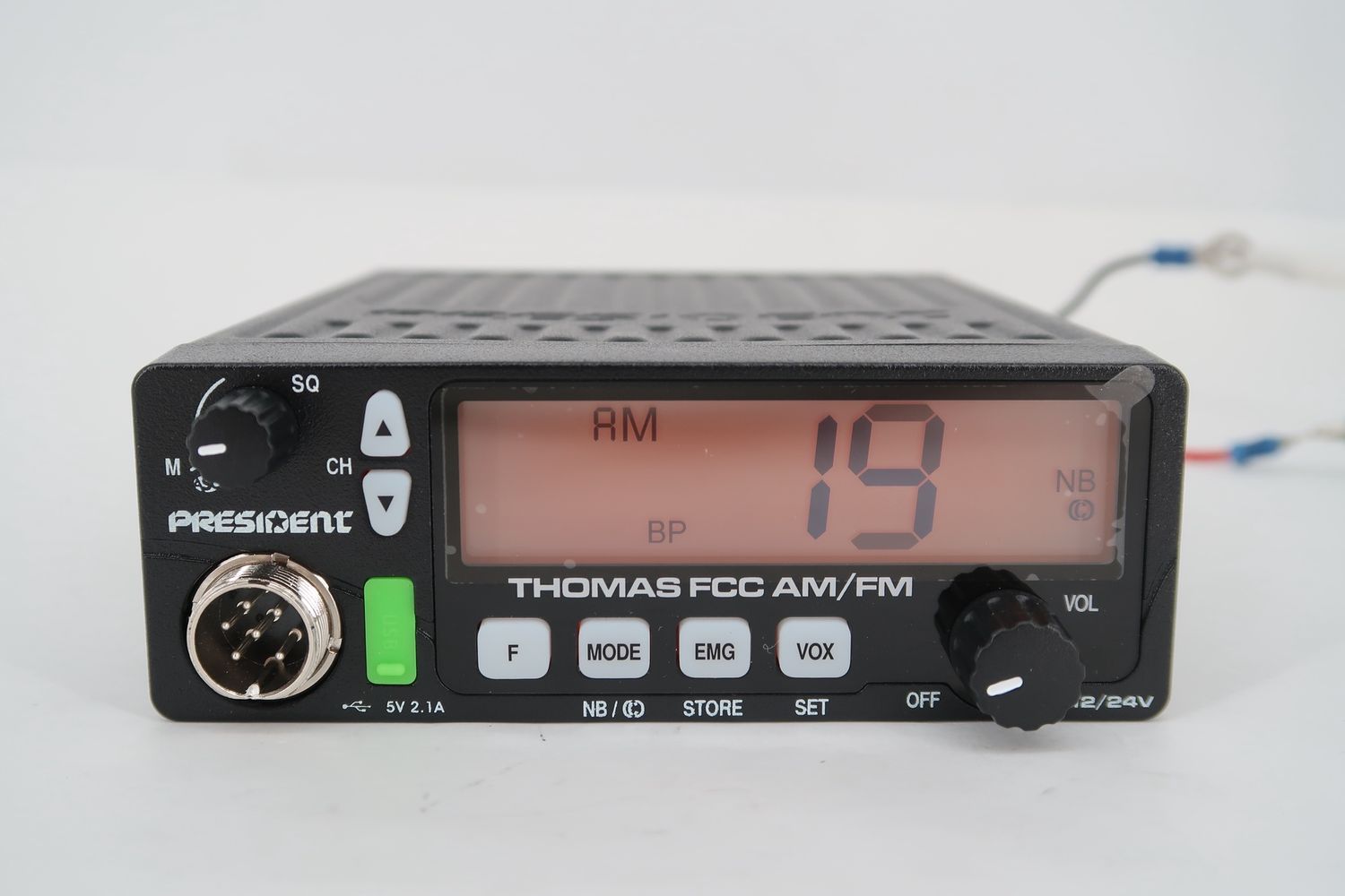 U19091 Used President Thomas FCC AM/FM CB Radio