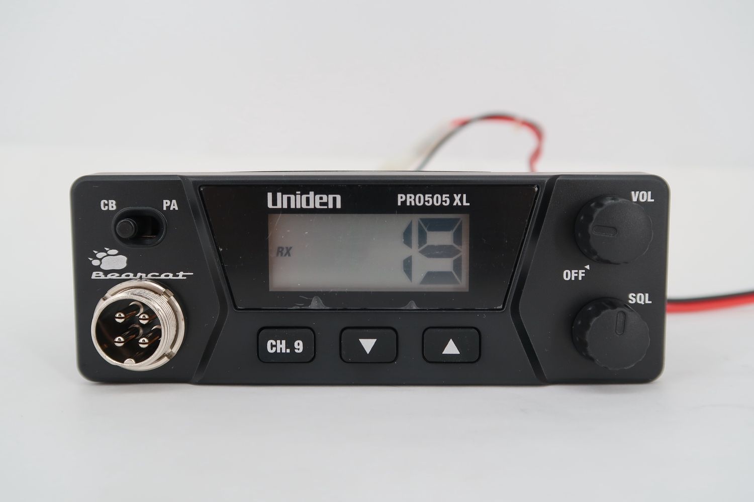 U19088 Used Uniden Pro505 XL Pro Series 40-Channel CB Radio