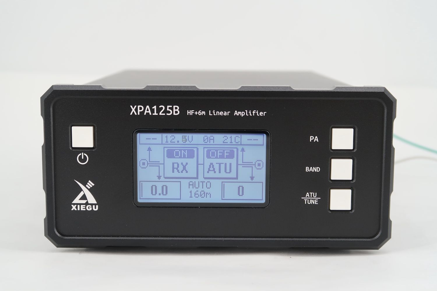 U19106 Used Xiegu XPA125B Desktop HF/6m Power Amplifier w/ ATU