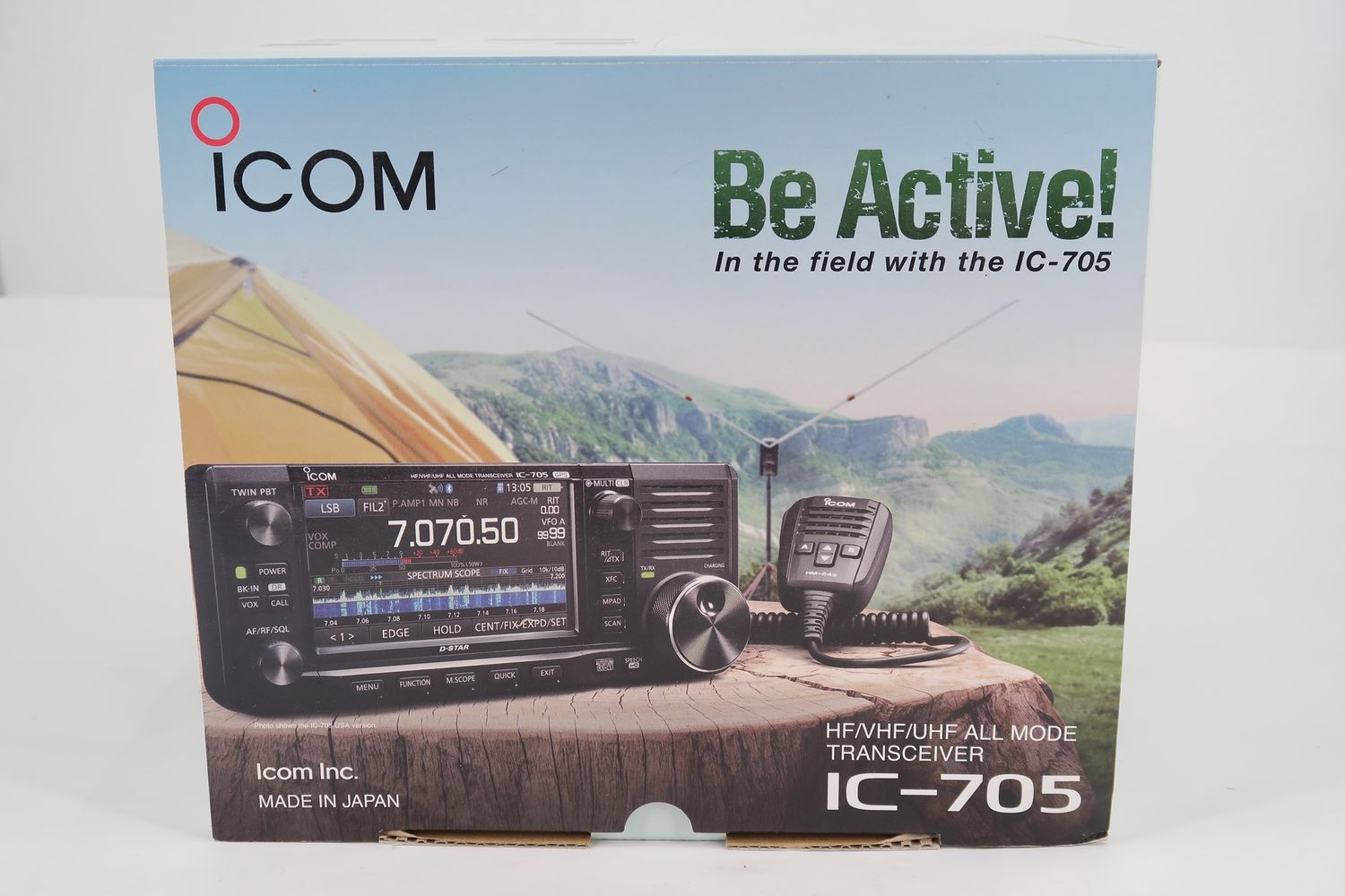 U19116 Never Used ICOM IC-705 Portable All-Mode Transceiver