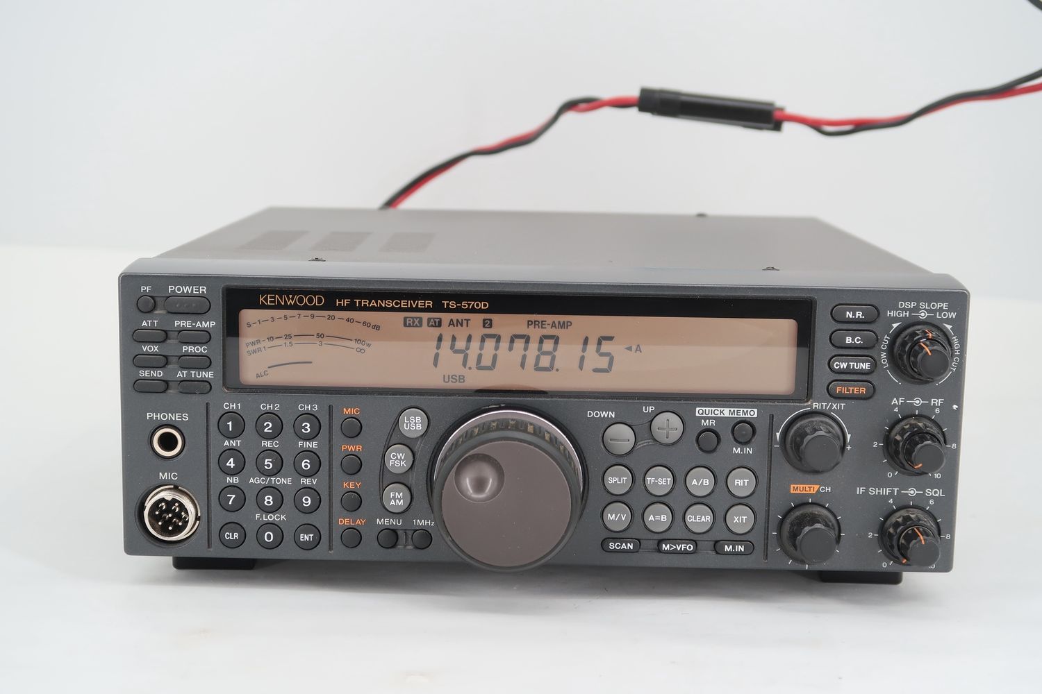 U19119 Used Kenwood TS-570DG HF Transceiver