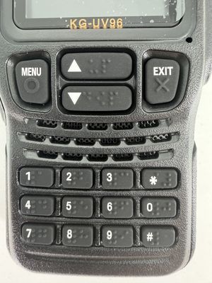 Wouxun KG-UV96 Dual Band Amateur HT with Braille Keypad