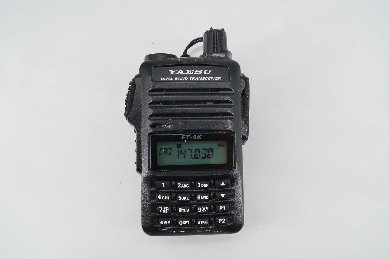 U19124 Used Yaesu FT-4XR Dual Band Handheld Transceiver w/ RT Systems