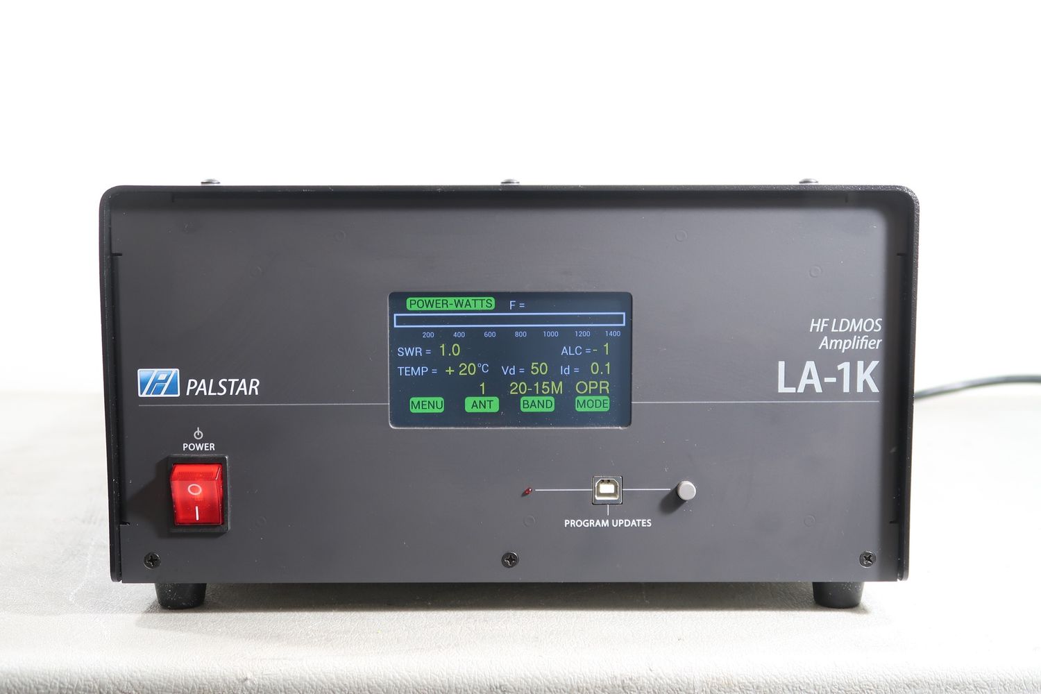 U19129 Used Palstar LA-1K RF Sensing 1000W Dual HF LDMOS Amplifier