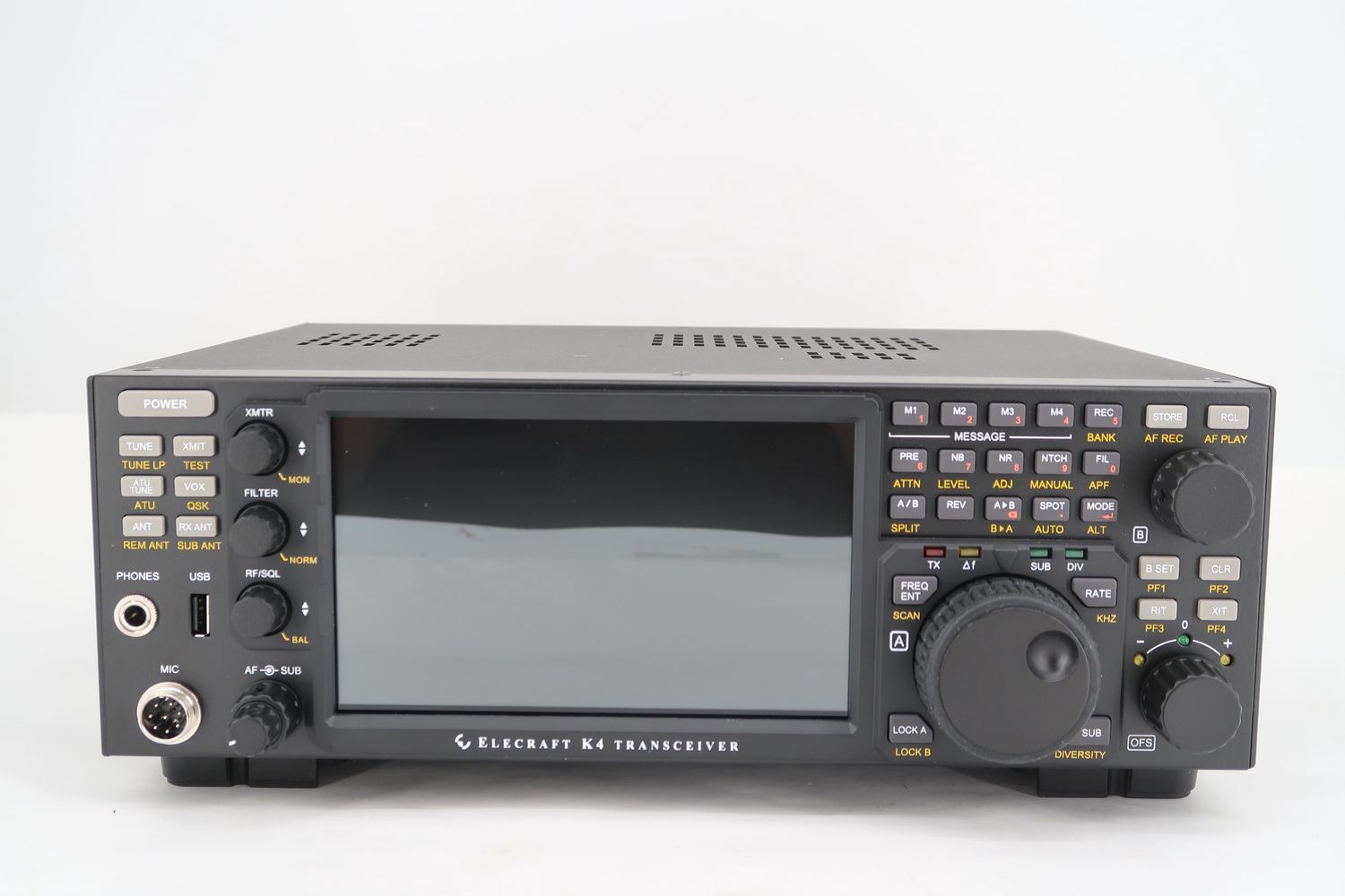 U19131 Used Elecraft K4D 160-6m All-Mode Transceiver w/ KAT4 Tuner &amp; KPOD Controller