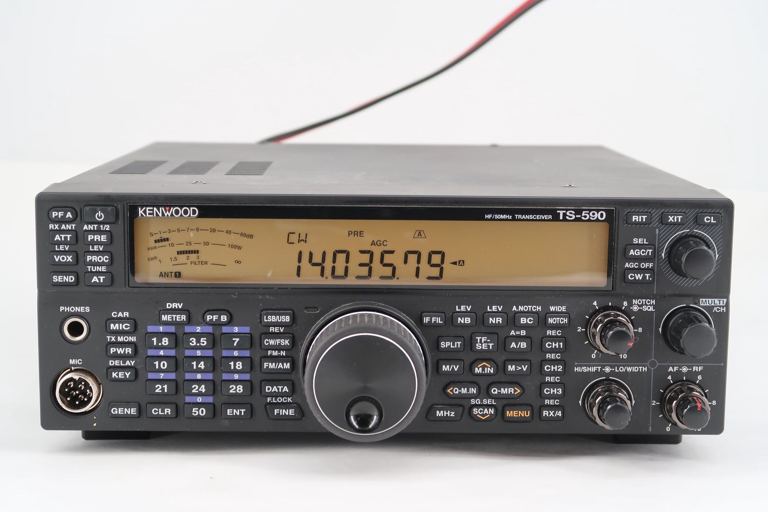 U19144 Used Kenwood TS-590SG HF/50 MHz Transceiver