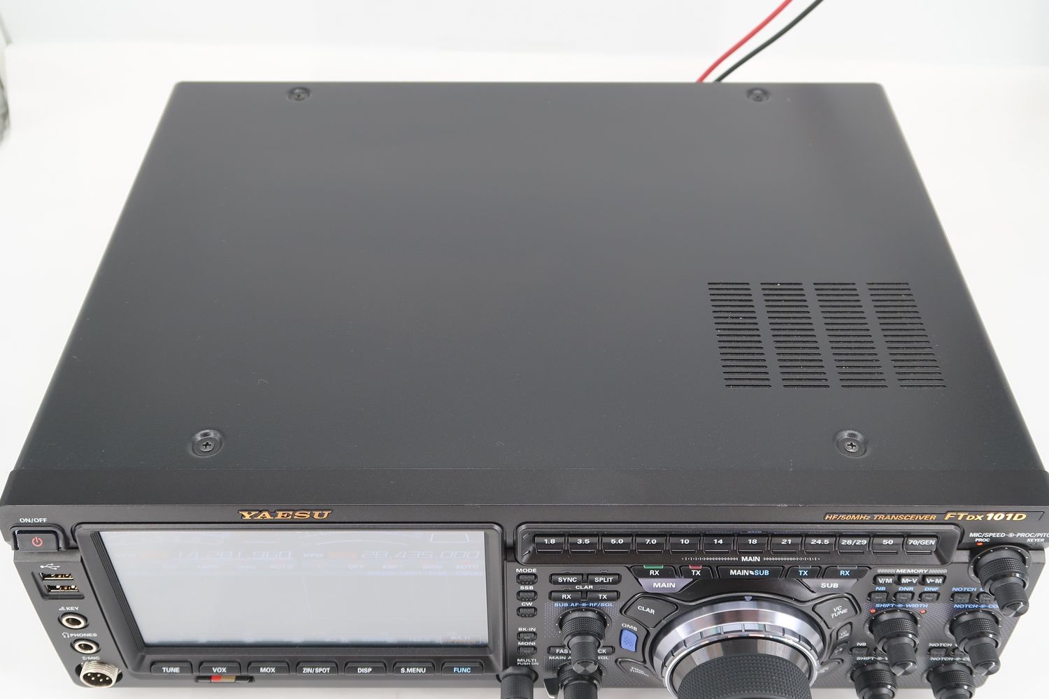 YAESU FTDX-10（used）　50W U19148 Used Yaesu FTDX101D HF/50MHz Transceiver w/ SCU-LAN10