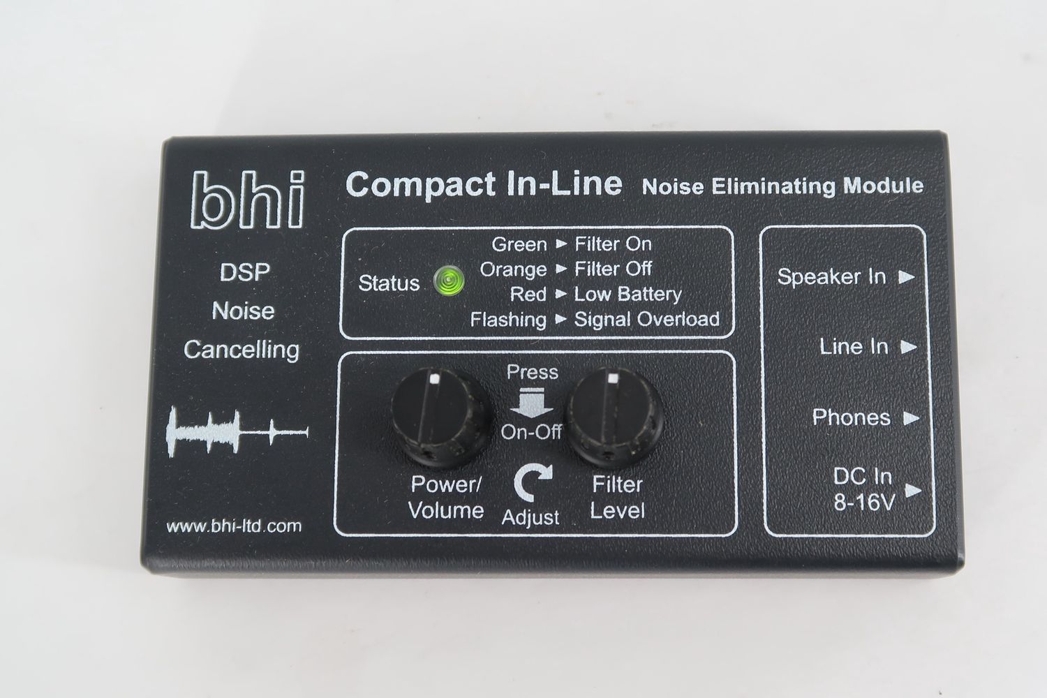 U19150 Used BHI CNA10 DSP Noise-Cancelling Compact In-Line Noise Eliminating Module