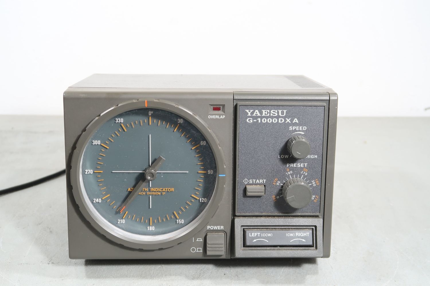 U19174 Used Yaesu G-1000DXA Antenna Rotator and Controller