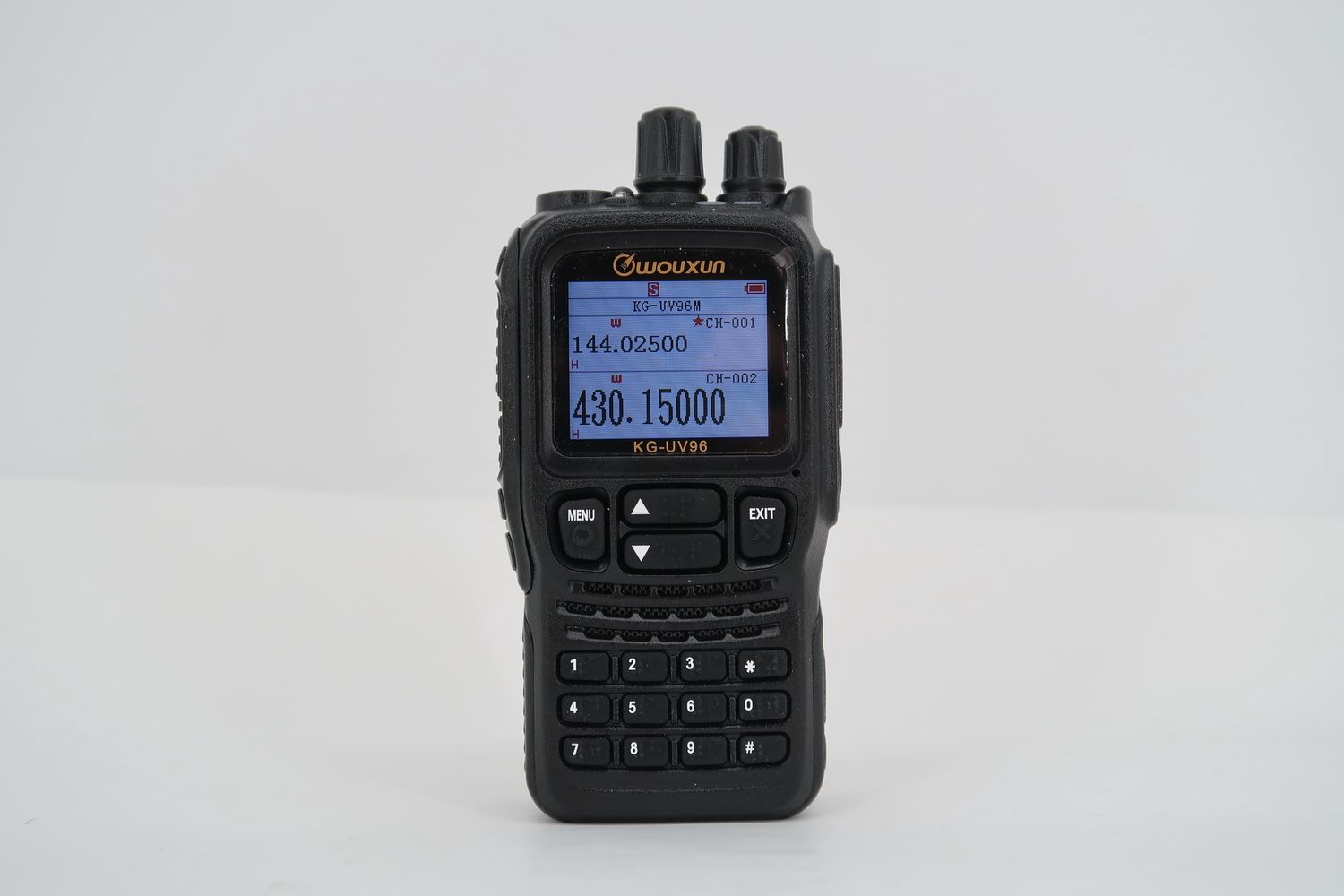 U19183 Used Wouxun KG-UV96 Braille Dual Band Handheld Radio