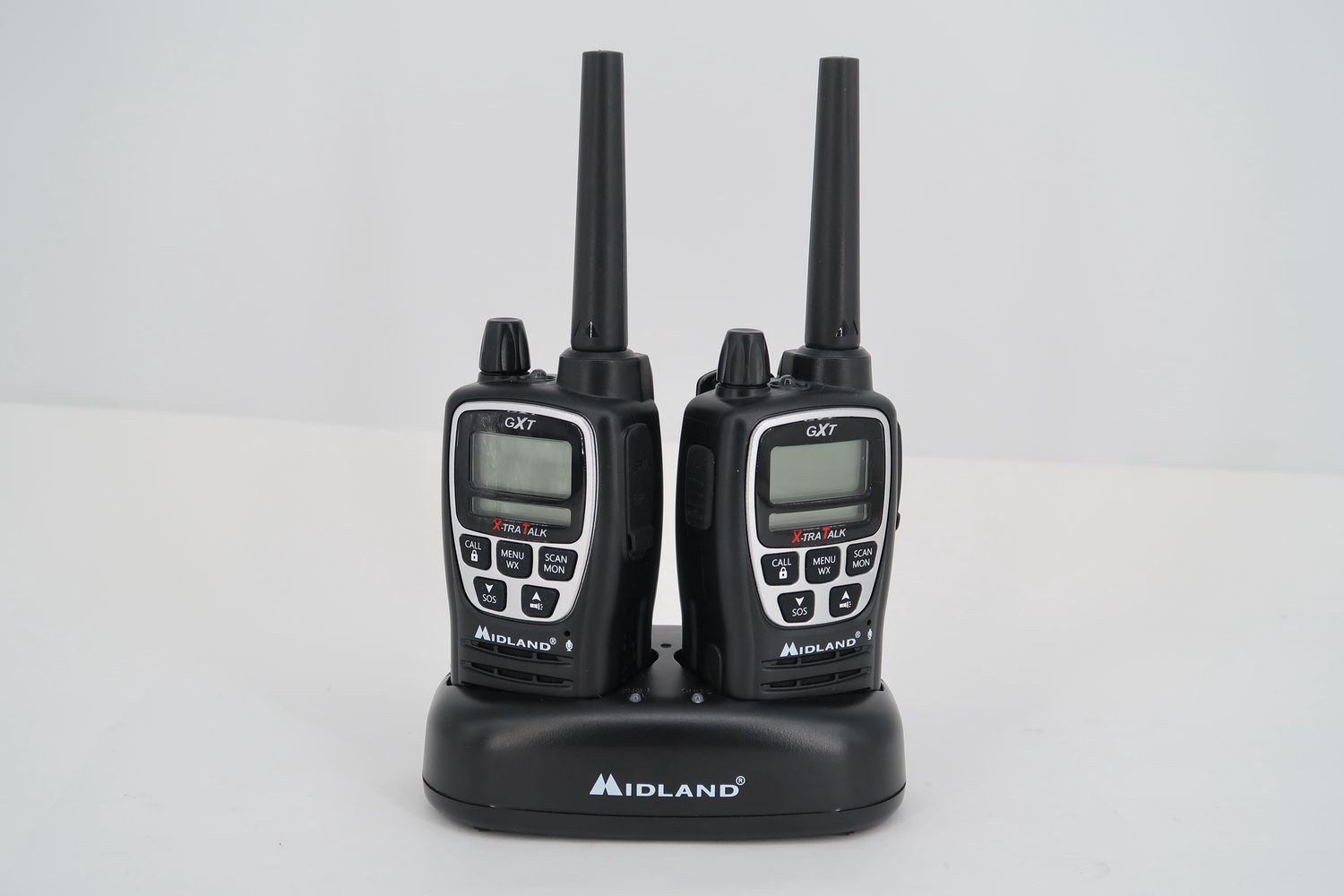 U19181 Used Midland GXT3000 Handheld GMRS Radio Set