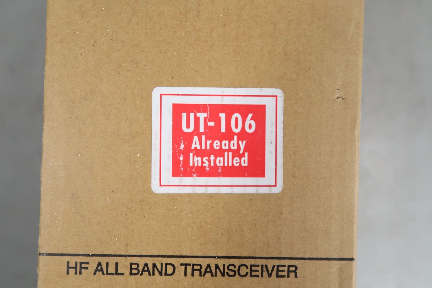 U19186 Used Icom IC-718 HF All-Band Transceiver w/ UT-106 DSP Unit