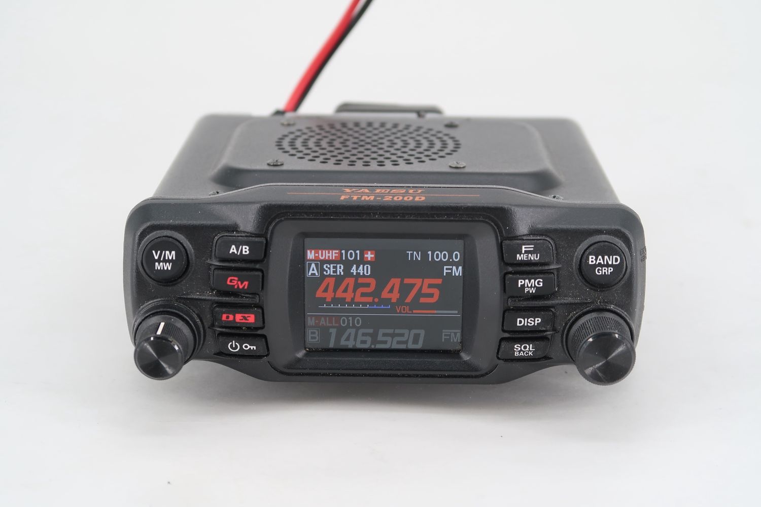 U19187 Used Yaesu FTM-200DR Mobile Dual Band Digital Transceiver