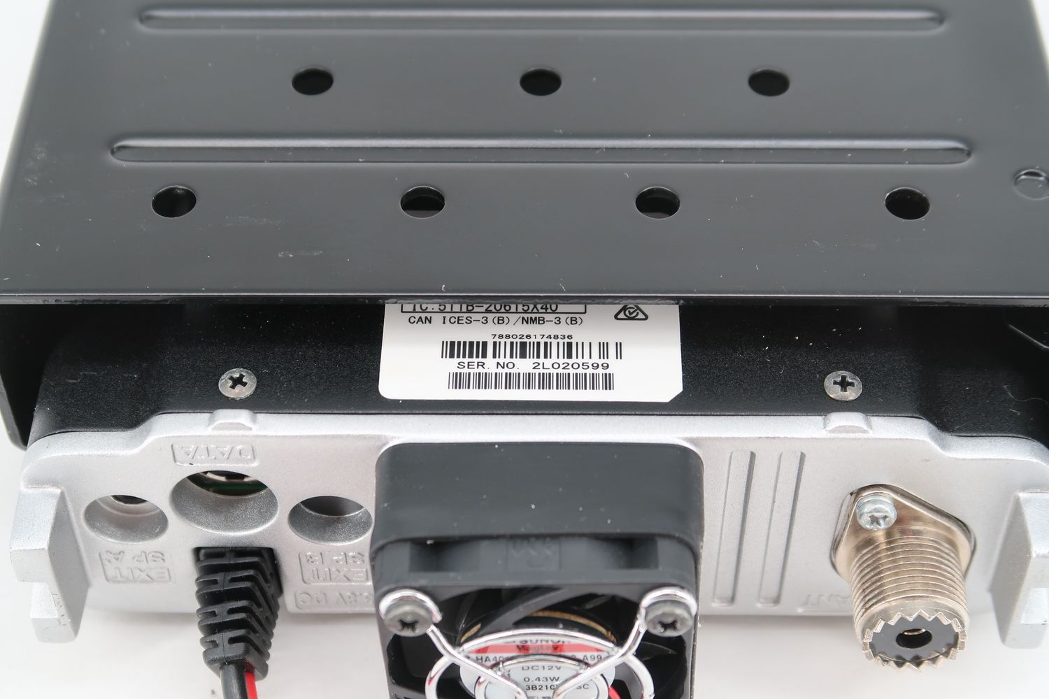 U19187 Used Yaesu FTM-200DR Mobile Dual Band Digital Transceiver