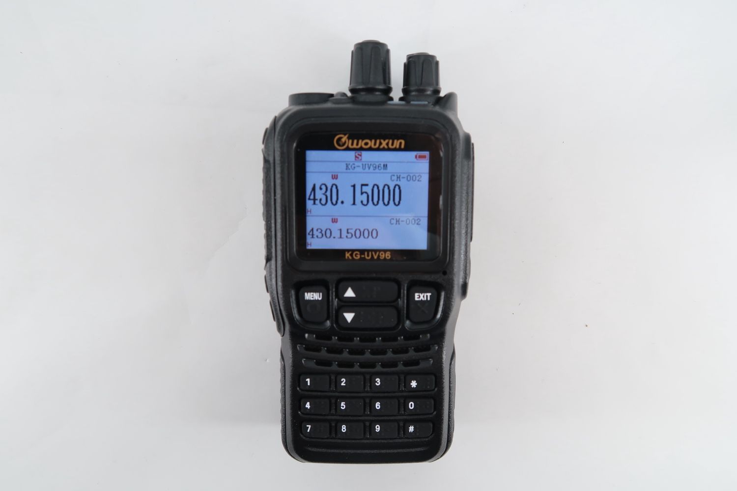 U19189 Used Wouxun KG-UV96 Braille Dual Band Handheld Radio
