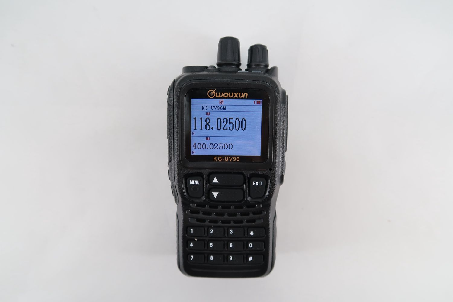 U19188 Used Wouxun KG-UV96 Braille Dual Band Handheld Radio