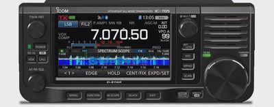 Open Box Demo ICOM IC-705 HF/50/144/430 MHz All Mode QRP, with D-Star DV