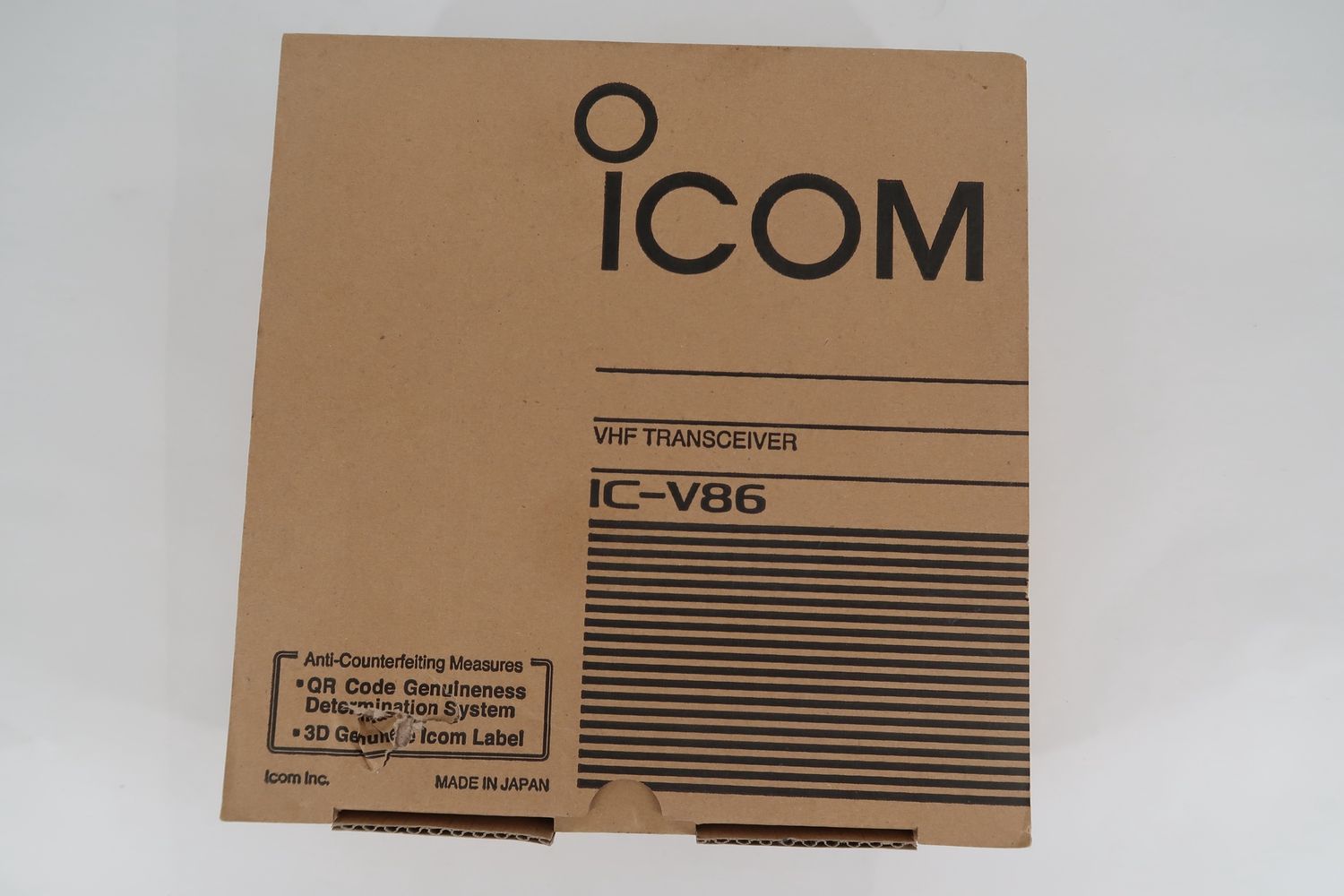 U19200 Never Used Icom IC-V86 Handheld VHF Transceiver