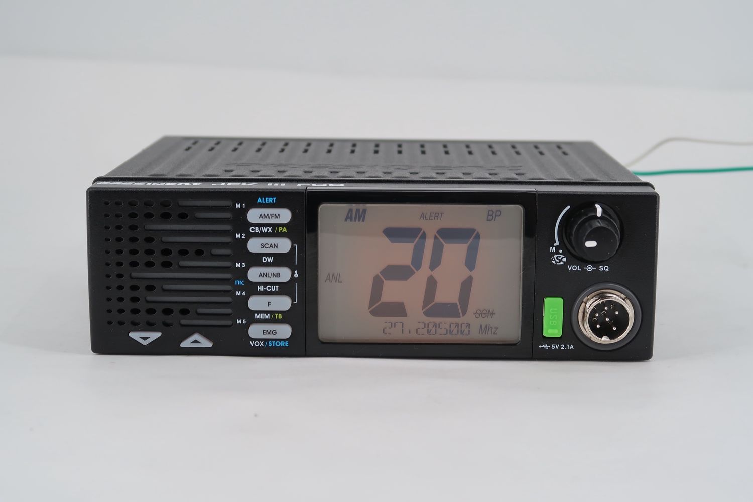 U19198 Used President JFK III FCC 40 Channel. Mobile CB Radio