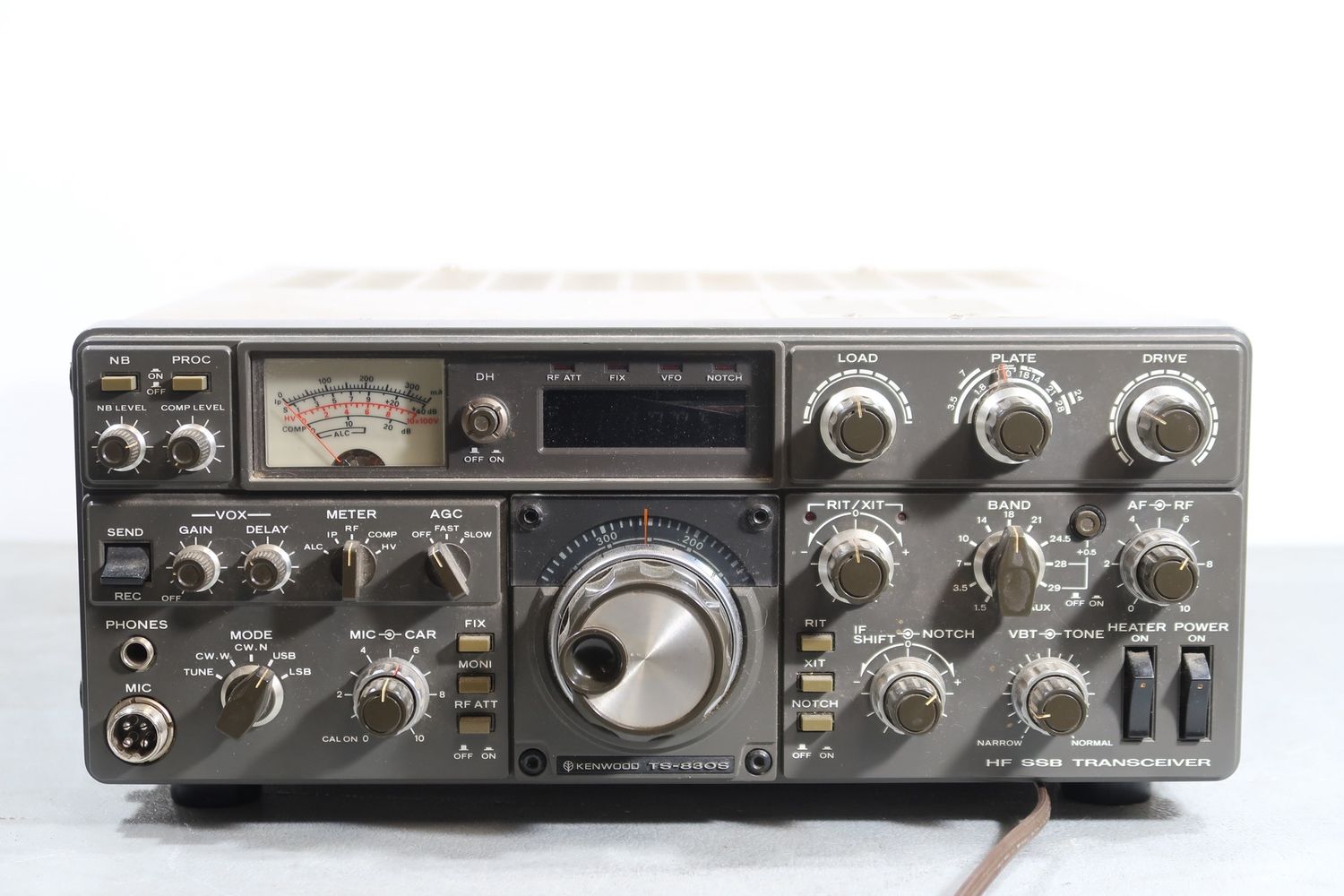 U19211 AS IS Untested Kenwood TS-830S SSB Transceiver