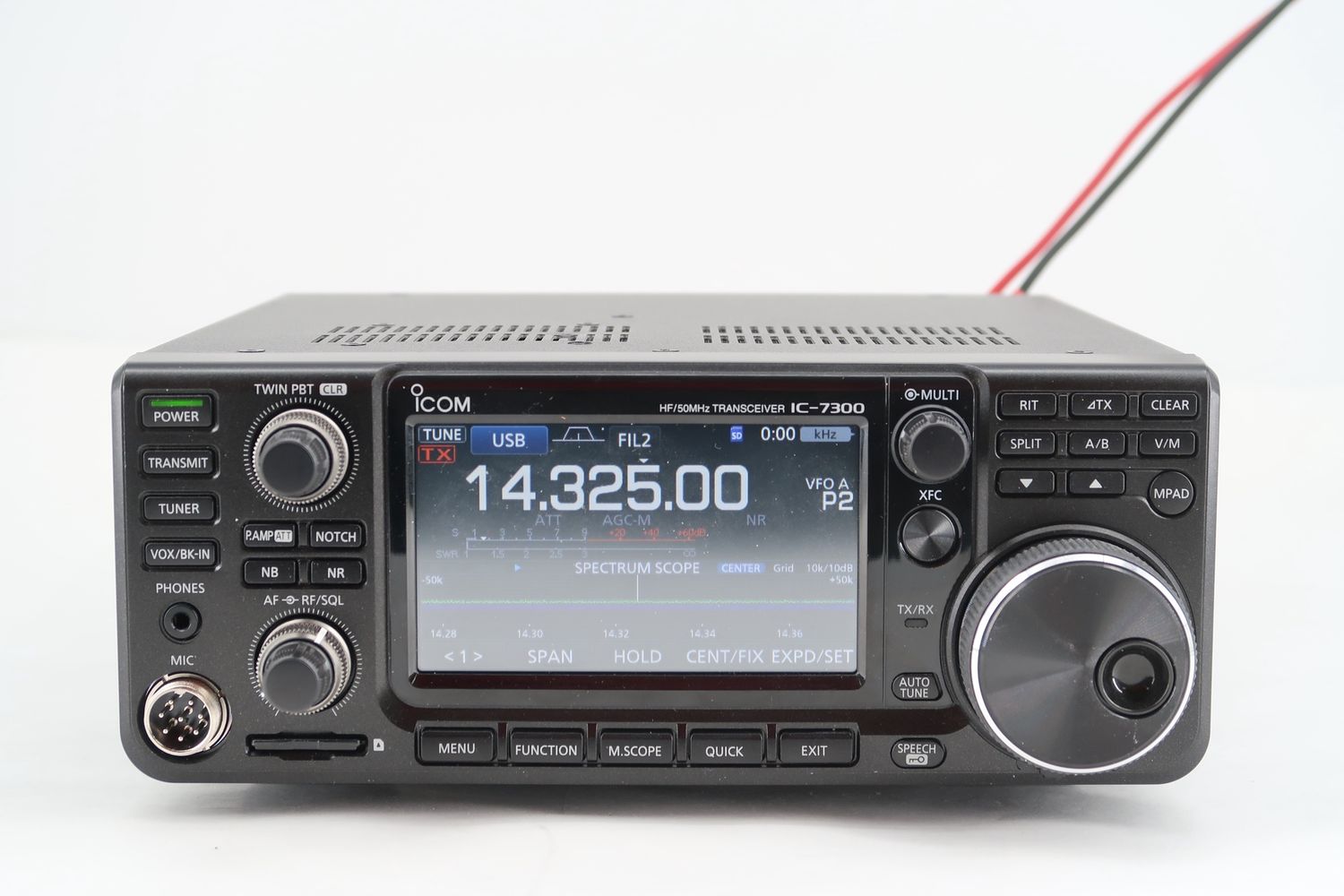 U19214 Used ICOM IC-7300 HF/50MHz Transceiver
