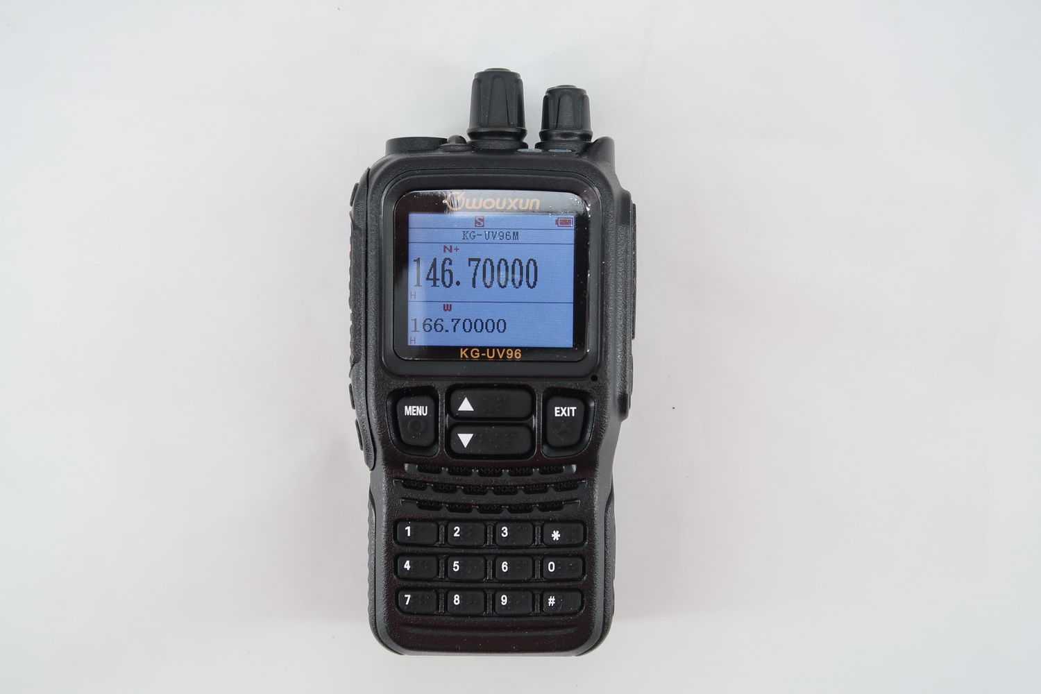 U19213 Used Wouxun KG-UV96 Braille Dual Band Handheld Radio