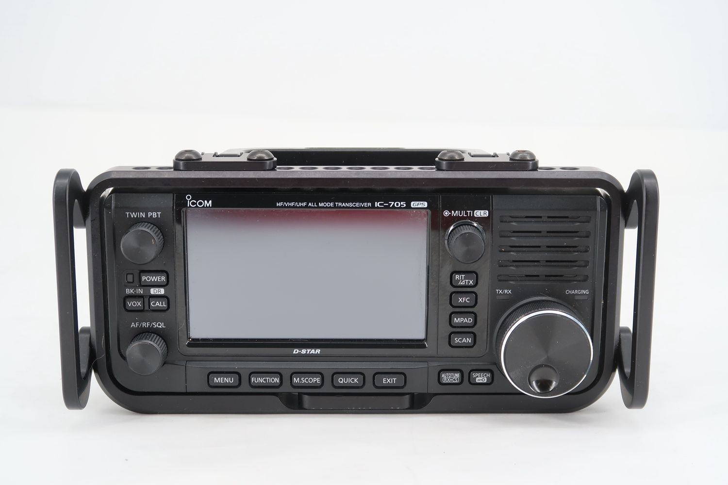 U19216 Used ICOM IC-705 Portable All-Mode Transceiver with Apache Case