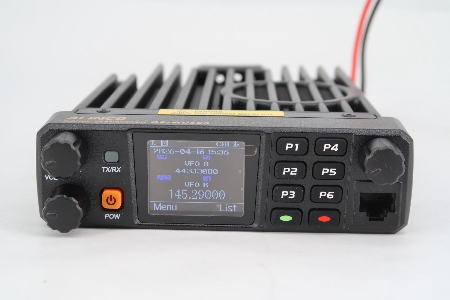 U19236 Used Alinco DR-MD520T Mobile Tri-Band Digital Transceiver