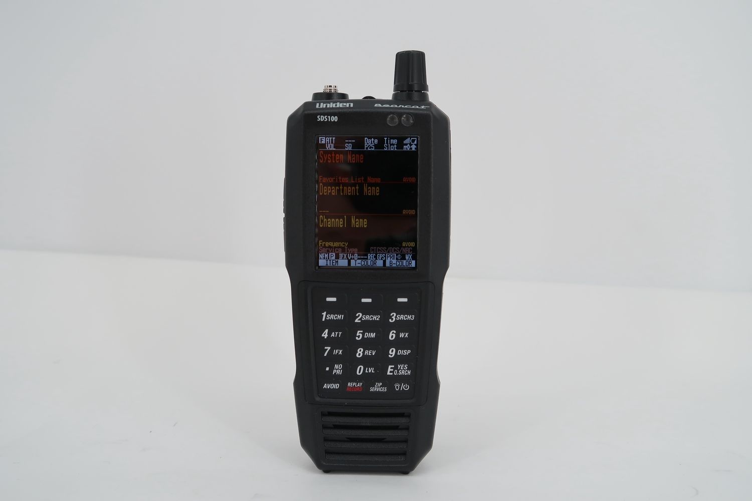 U19237 Used Uniden SDS100 Handheld Scanner
