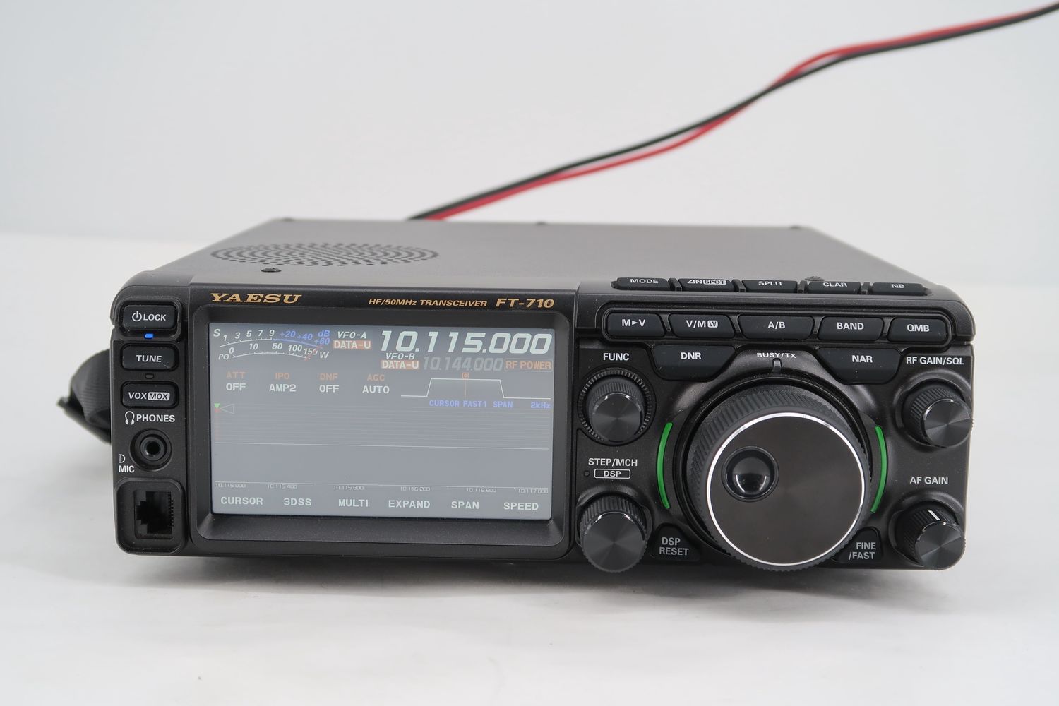 U19247 Used Yaesu FT-710 Field HF/50 MHz Transceiver